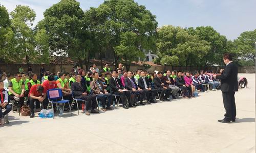 太阳神:第13家德邻书屋在湖北省孝感市落成