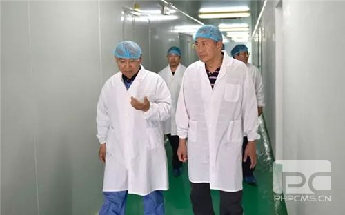 青岛市行业领导调研海之圣 品牌影响力赢关注