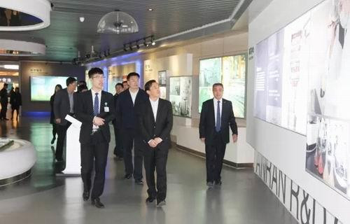 威海市委组织部领导参观指导安然党建工作
