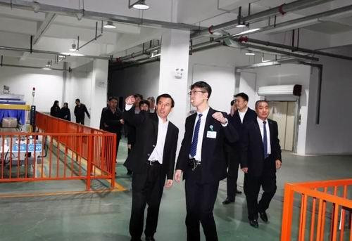 威海市委组织部领导参观指导安然党建工作