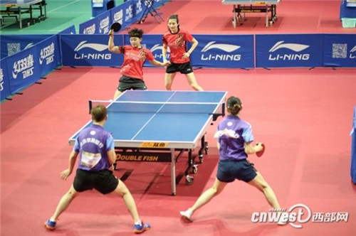 五战全胜 陕西三八妇乐女乒跻身首阶段八强