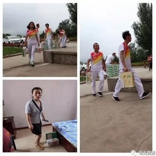 康婷阳光旗舰系统团队公益行 探望福利院孤寡老人