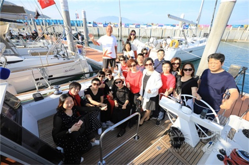 无限极赞助的2018年中国杯帆船赛圆满收官　Generations号凯旋归来