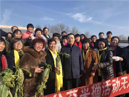 “金科伟业(中国)公益天津行”采摘活动开展