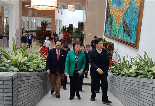节后首个工作日,东莞市副市长喻丽君参观金科伟业
