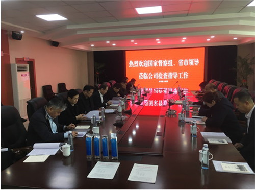 国家督导组莅临东升伟业督查指导,对相关工作表示满意