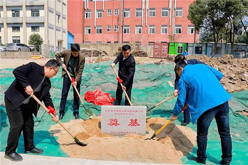 安惠董事长出席江苏省苏微微生物研究所有限公司新大楼建设项目开工仪式