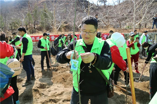 安然北京分公司公益植树活动精彩开启