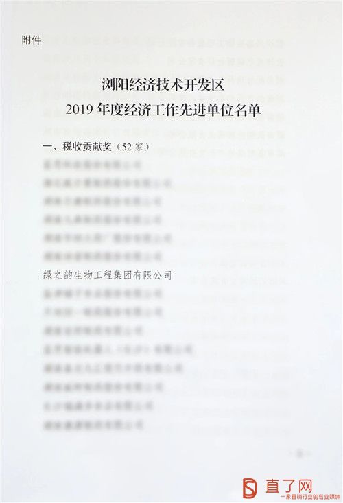 浏阳经开区(高新区)2020年经济工作会议召开,绿之韵揽获多项殊荣