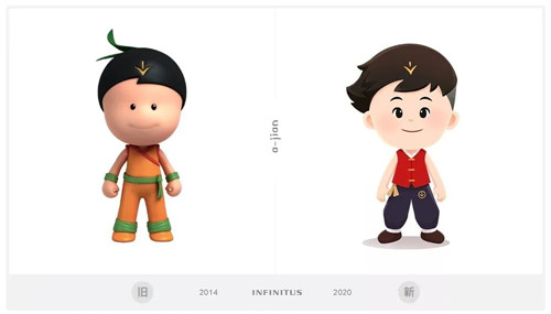 功夫阿健2020闪亮登场,无限极启用全新卡通形象!