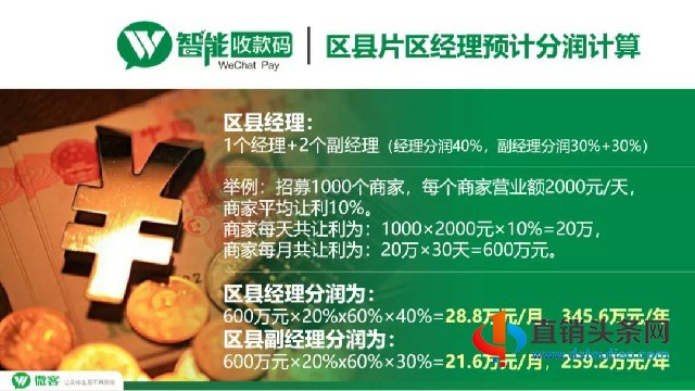 全国招30万服务商的“微客智能收款码”涉嫌传销:年薪百万有何诱惑?