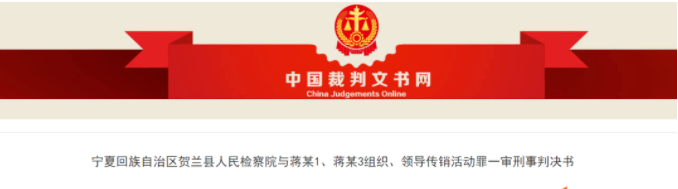 以“人力资源”为名在贺兰开展传销活动两名传销头目被判刑