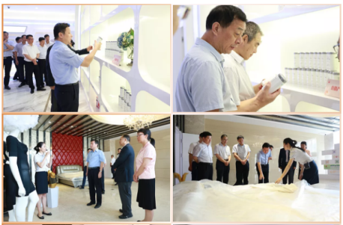 省抚州市长张鸿星,市政府秘书长吴猛强,抚州高新区党工委书记邱建国